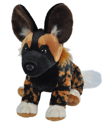 FAIRE - Wild Republic Stuffed Animals African Wild Dog Stuffed Animal - 12"